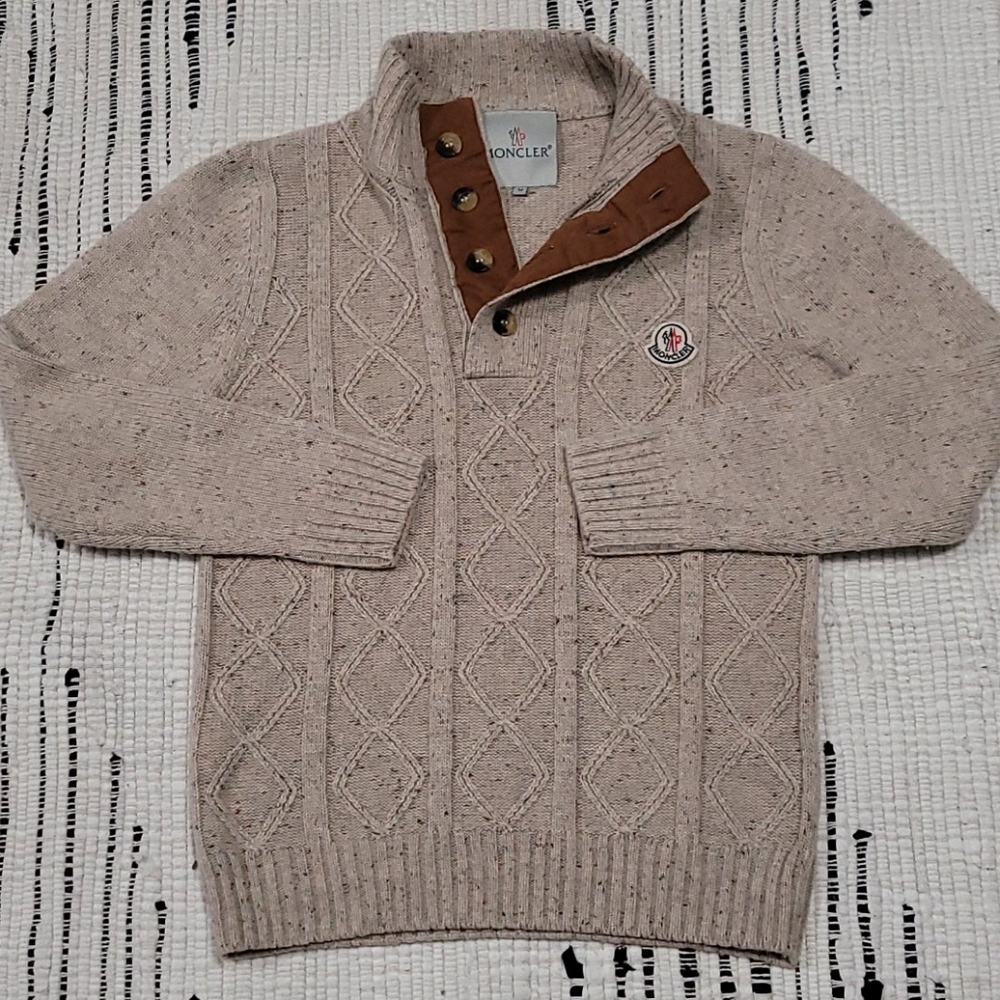 Moncler Cable Knit Sweater